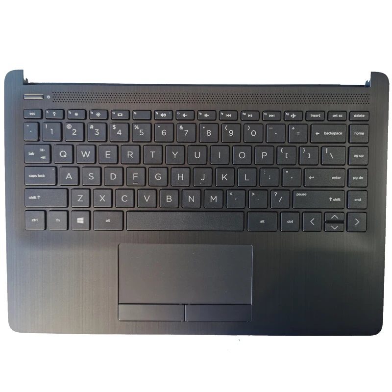 New US Keyboard For HP Pavilion 14-CF 14S-C 14-DF 14S-DF 14-DK 14S-CR 240 G8 With Palmrest Upper Cover