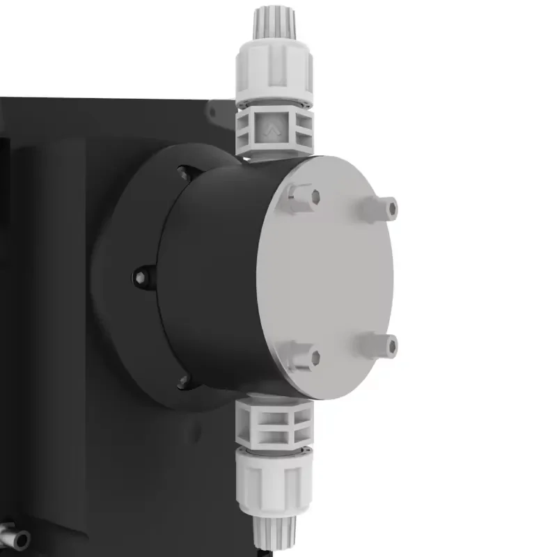 High Precision Digital Dosing Pump Diaphragm Pump Stepper Motor 4-20mA RS485 High 30L/H Chemical Water Treatment Dosing Pump