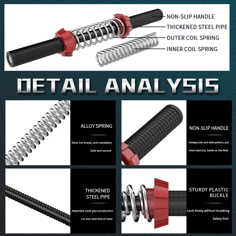 Revolutionary Grip Builder - Metal Twist Bar for Instant Pain Relief, Strengthen Wrists, Forearms & Elbows