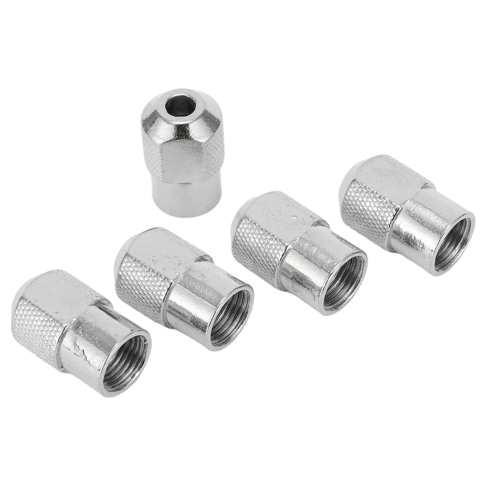 

Silver Chuck Nut Chuck Nut High-quality 5pcs Small Drill Chuck M8X0.75mm Most Rotary Tools High-quality Chuck Nut