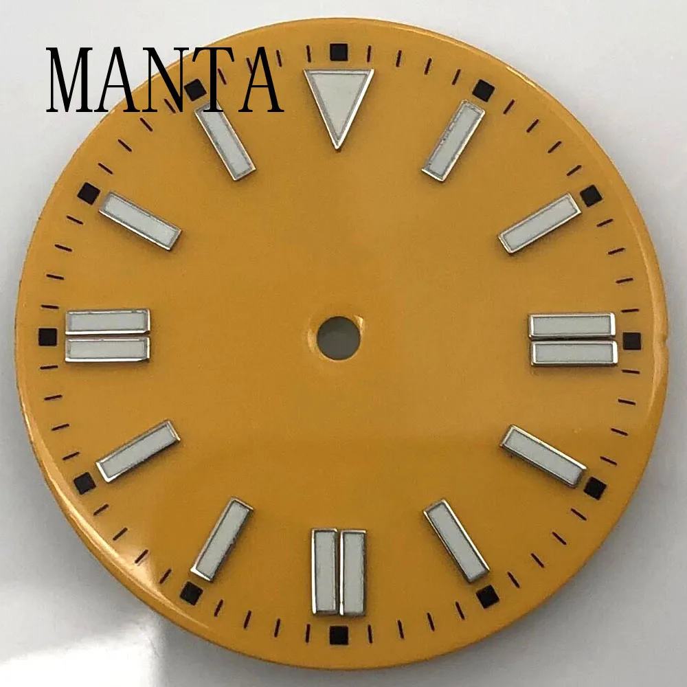 MANTA 28.5mm/31mm Dial Luminous Fit NH35/NH36 ETA2836/2824 Miyota8205/8215 Mingzhu2813/3804 Movement Black Blue Green Yellow Red