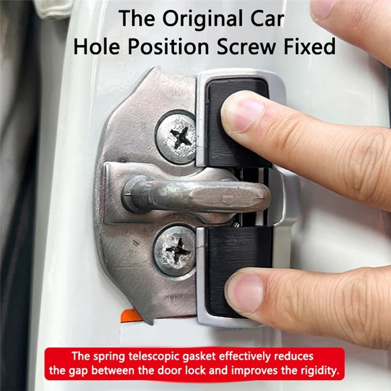 

Portable 4 Set Car TRD Door Stabilizer Latches Protector Cover Lid For Subaru All Series BRZ XV Forester Legacy Outback Impreza