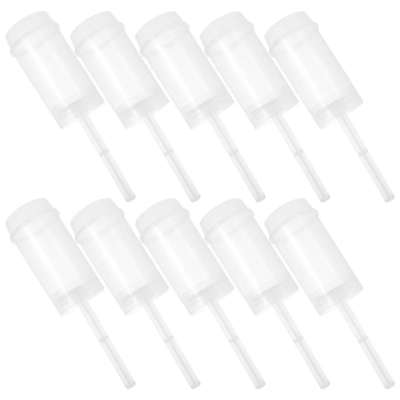 

50pcs Pushable Cake Holders Barrel Containers Reusable PP Material for Cakes Ice Creams Jelly Cheesecake Kitchen Baking Tools