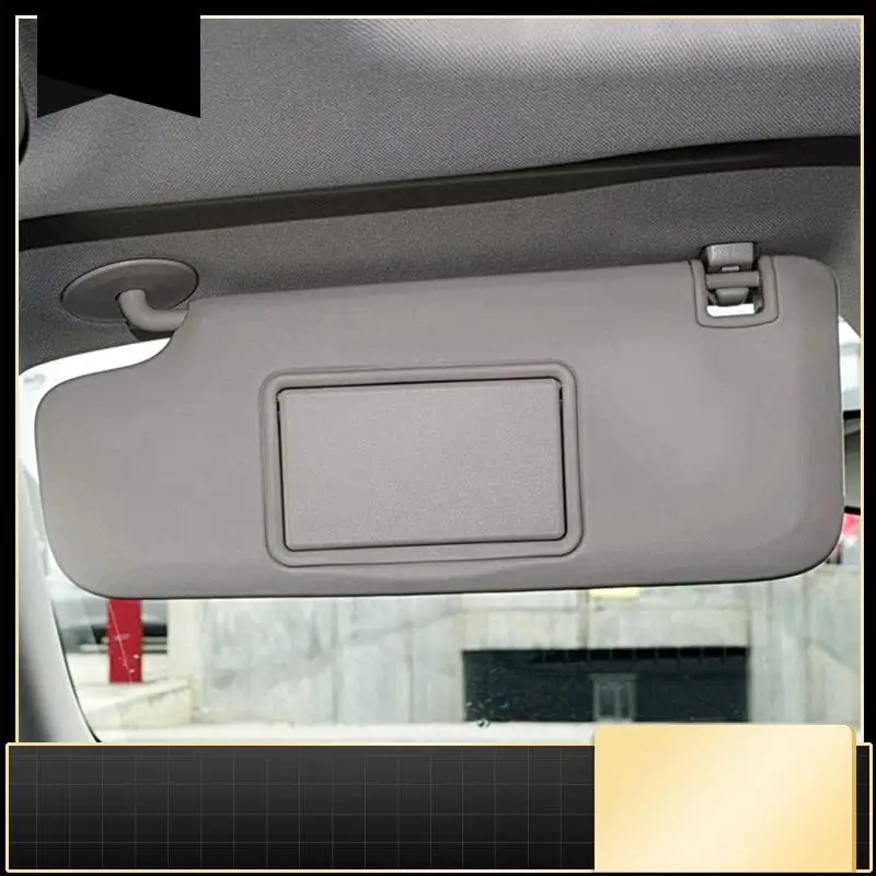 

1 пара автомобильных левых и правых боковых бежевых солнцезащитных козырьков с зеркалом для Chevy CRUZE 2011-2016 95034256 95034253