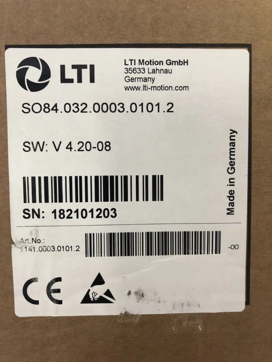 LTI MOTION Luster Servo Driver SO84.032.003.0101.2 Original Spot