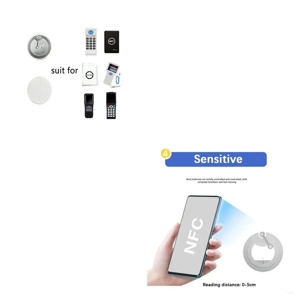 ISO14443A 13.56MHz Rewritable Cloneable Programmable Tokens set