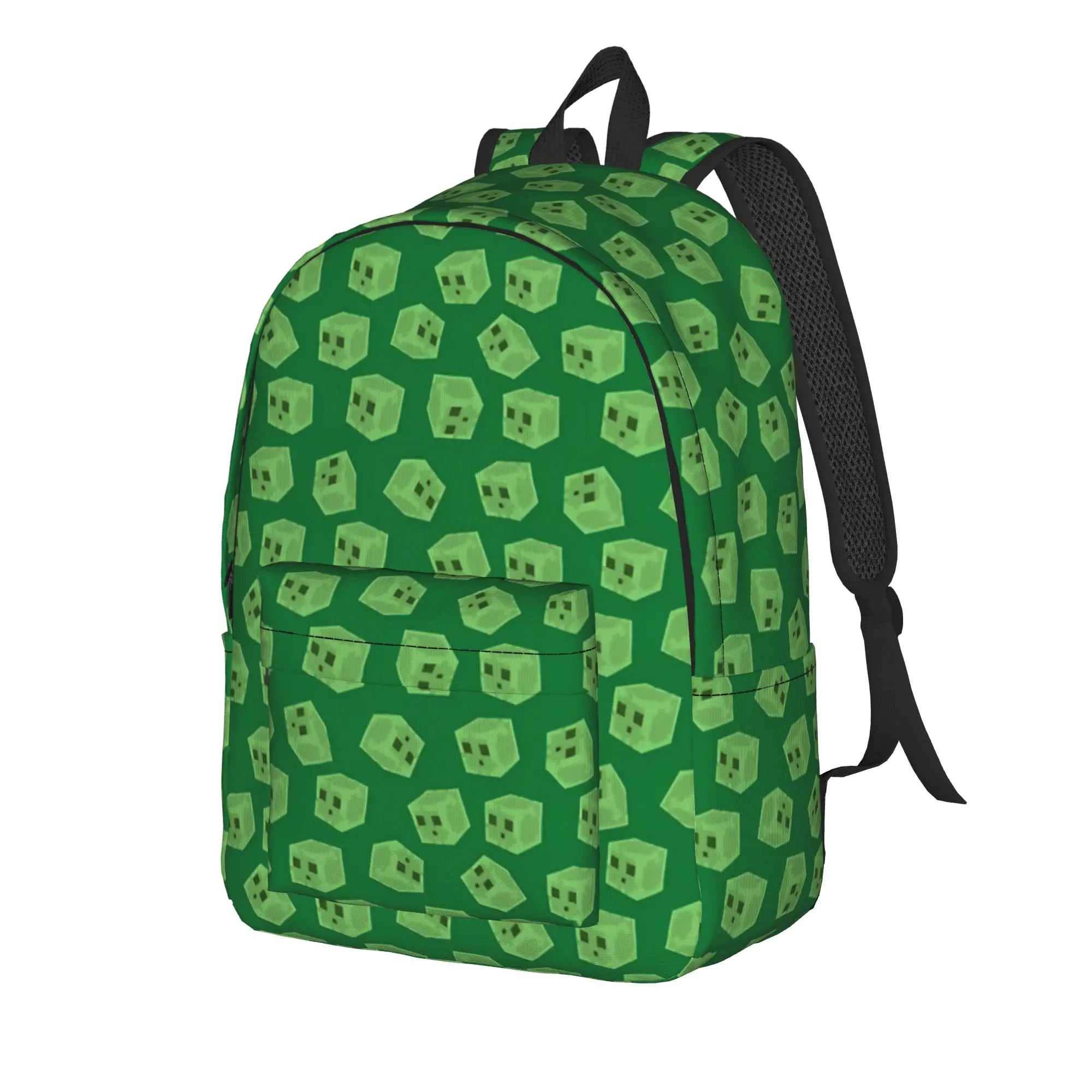 Creepers Slime Pattern Texture Backpack for Men Women Fashion High School Business Daypack College Canvas Bags Gift