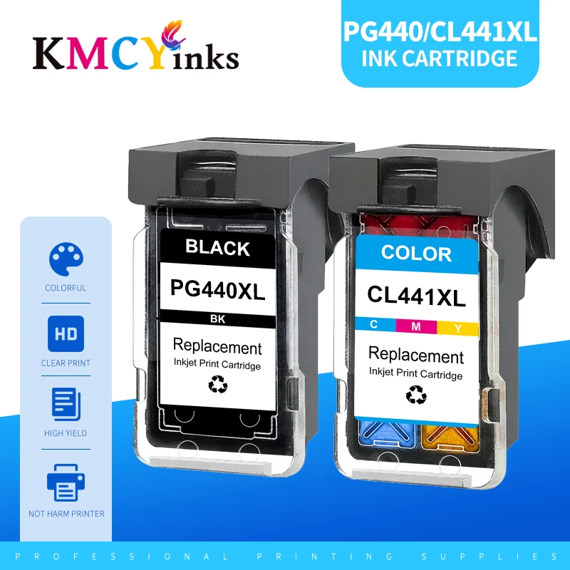 Картридж с чернилами 440 441 PG440 CL441, совместимый с 440XL 441XL PG-440XL CL-441XL для Canon Pixma MG2180 MG2240 MG3180 MG4180 MG4280.