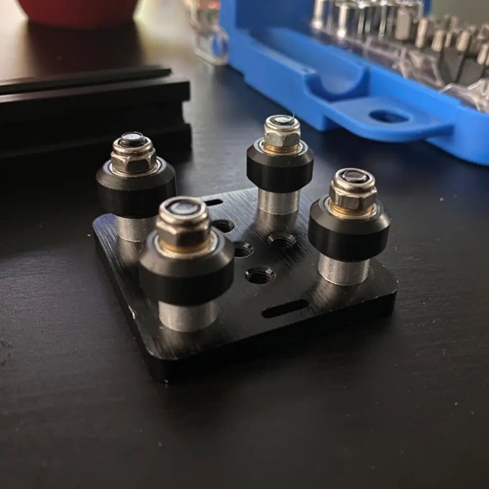 

Gantry Plate Aluminum Profile Pulley 2040 Cnc DIY Back Support Rail Cable Threading 3D Printer Accessories European