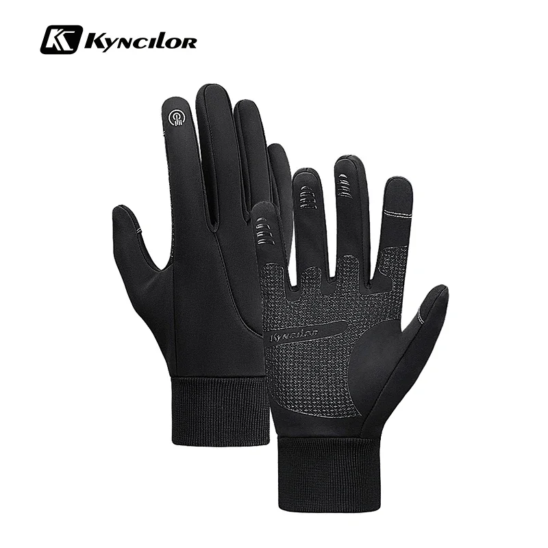 

Kyncilor men women winter motorcycle riding gloves outdoor sports touchscreen waterproof fleece LUVAS ski hiking cycling glove