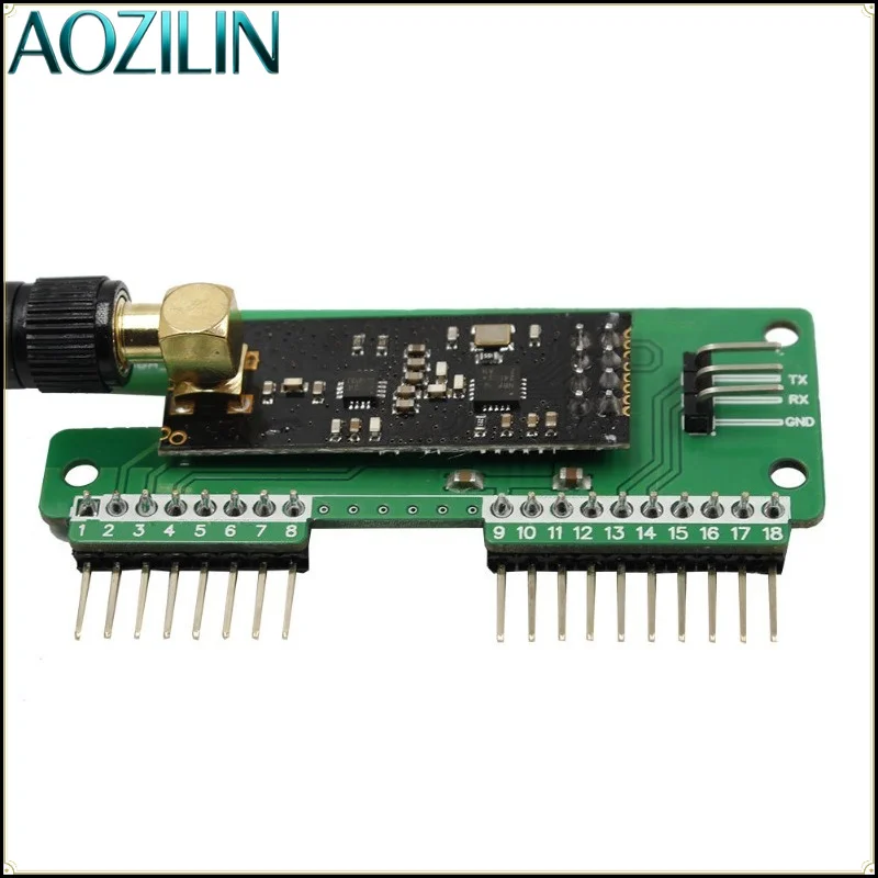 AOZILIN NRF24 GPIO 2.4GHz RF Transceiver Module,Wireless Radio Module for Embedded DIY Education Research Experiment