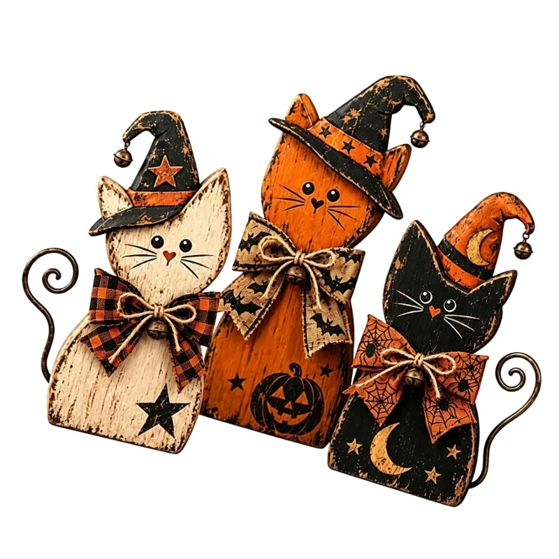 Headwear Figure Collection, Three Wooden Forms for Indoor Shelf Display best sale