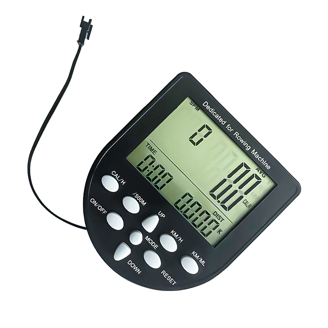 ساعة YD-Rowing Machine Counter Bluetooth APP الإلكترونية لجهاز التجديف المغناطيسي لمراقبة معدات اللياقة البدنية