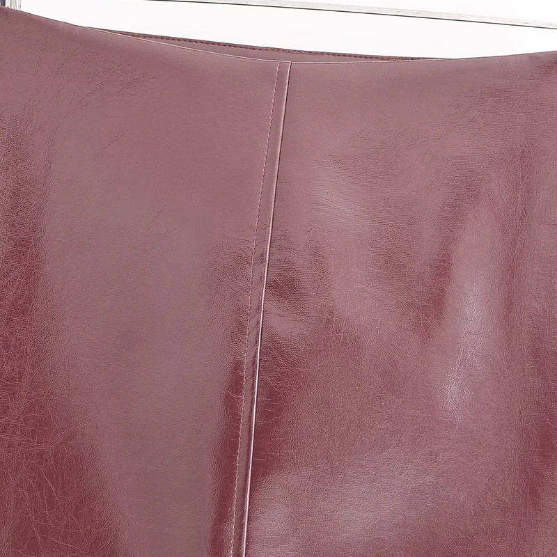 Women’s Solid Bodycon Mini Skirt PU Leather Sexy Streetwear Elegant Fashion 2026 Y2K Style Faldas Mujer Skirt Faux Woman Skirt 4 Women's Solid Bodycon Mini Skirt PU Leather Sexy Streetwear Elegant Fashion 2026 Y2K Style Faldas Mujer Skirt Faux Woman Skirt 4