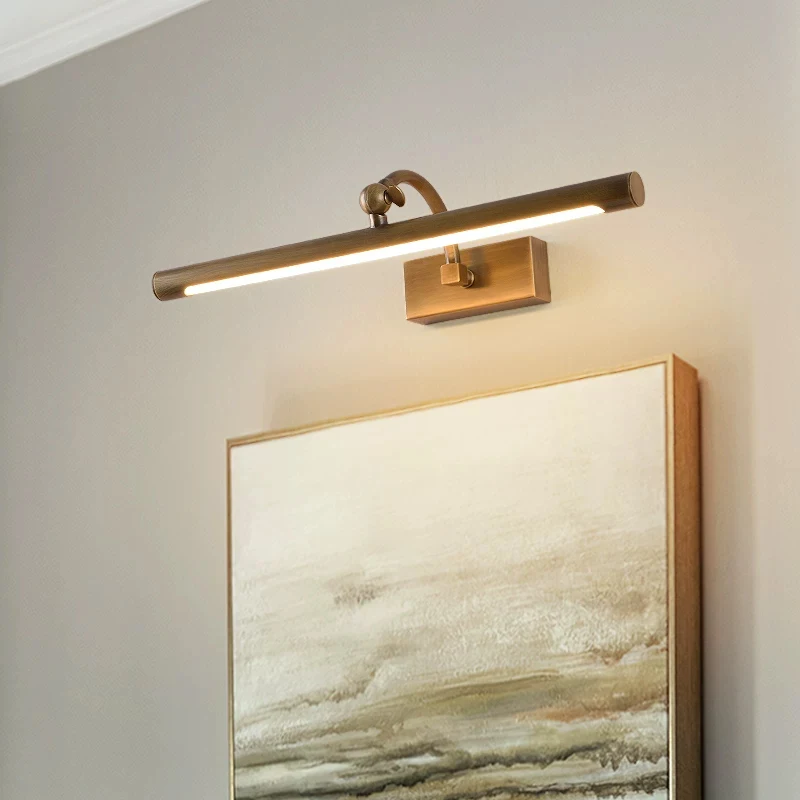 Brass Retro Painting Wall Lamp, Oil Painting Specific Lamp, Gallery Corridor Painting Lamp, Bathroom Mirror Light Vanity Light