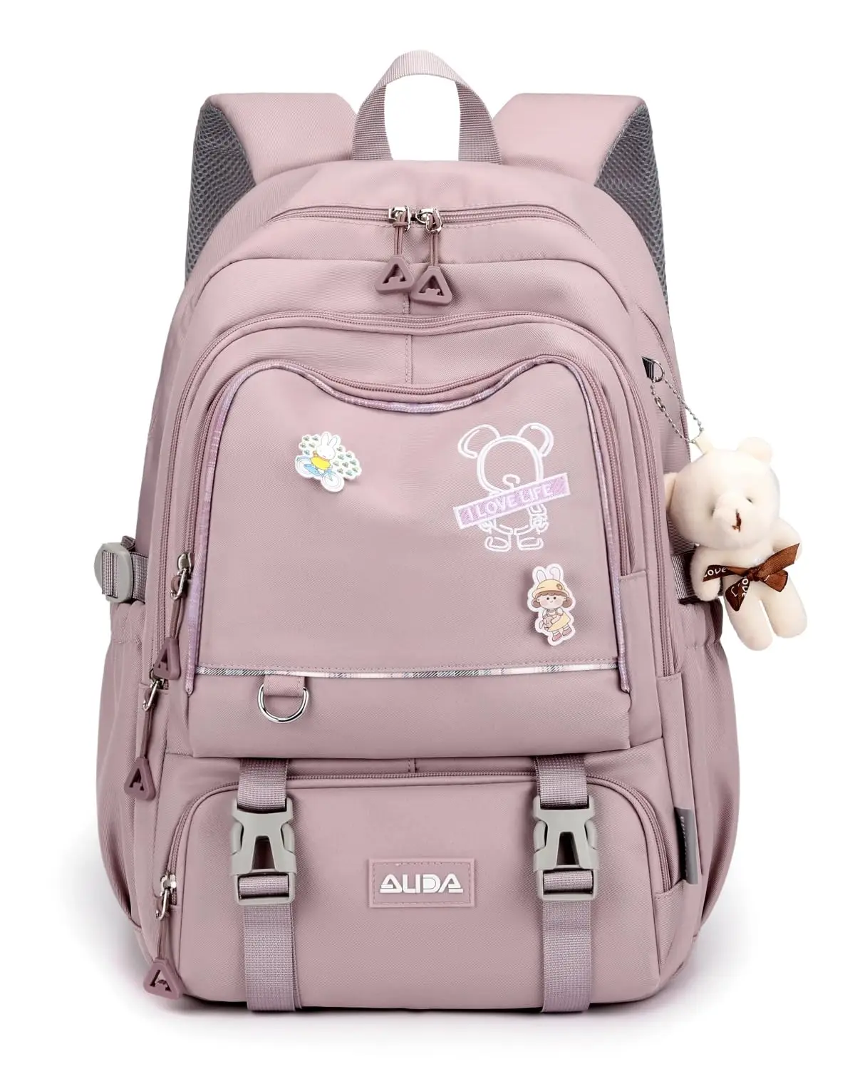 

Cartoon Cat School Bags for Girls Kids Waterproof Backpack Ultra-light Kindergarten Primary Kawaii Travel Bookbag