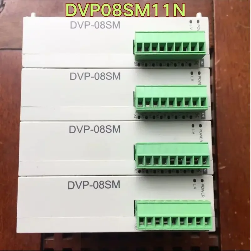 Second-hand PLC module DVP08SM11N function test is normal