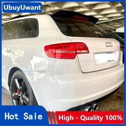 Roof SPOILER For Audi A3 Sportback 8P Facelift 2004-2013 High Quality ABS Glossy Black Car Rear Wing Accessories Body Kit