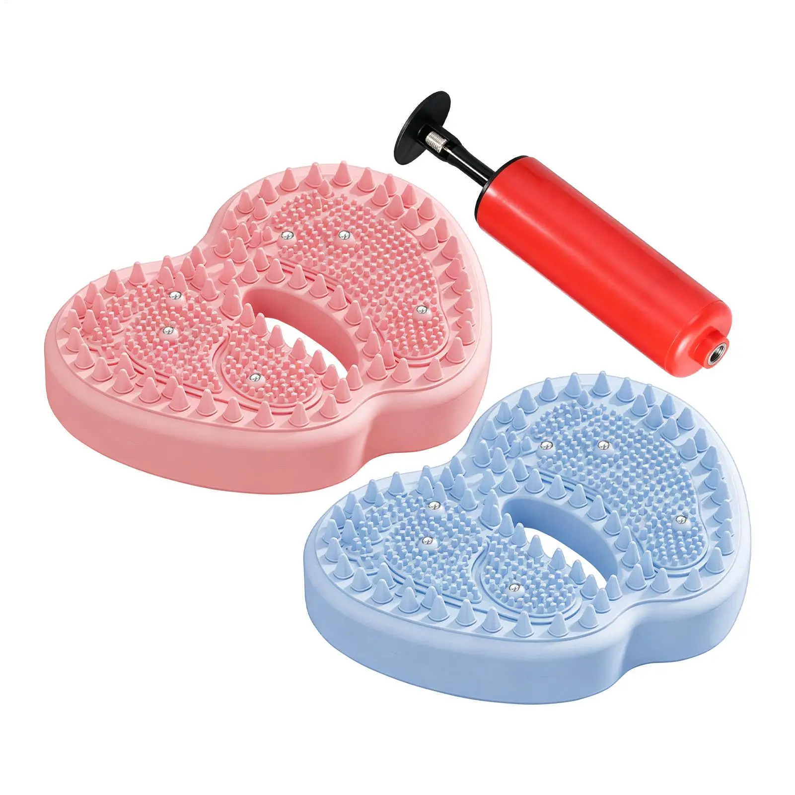 Foot Massage Mat Inflatable Deep Feet Massage Tool Household Foot Massager for Women Men Players Athletes Laborers Travelers