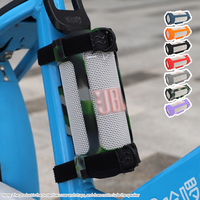 Portable Bicycle Speaker Silicone Case for JBL GRIP Speaker Protect Cover GRIP Outdoors Bike Travel Carrying Transparent Case