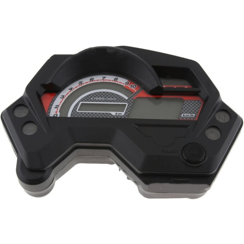 547B Integrated Motorbike Instrument Panel Speedometer Tachometer Gauge for FZ16