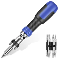 13 In 1 Ratchet Screwdriver Set Adjustable Angle Screwdriver Hidden Bit Magazine Portable Multi-Head Screwdriver Hand Tools