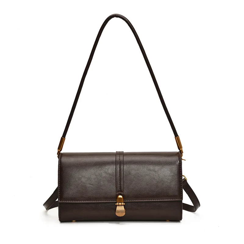 

2025 New Women's Vintage Armpit Crossbody Bag Trendy Stylish Versatile Small Square Bag Casual DailyUse Cute Design Shoulder Bag