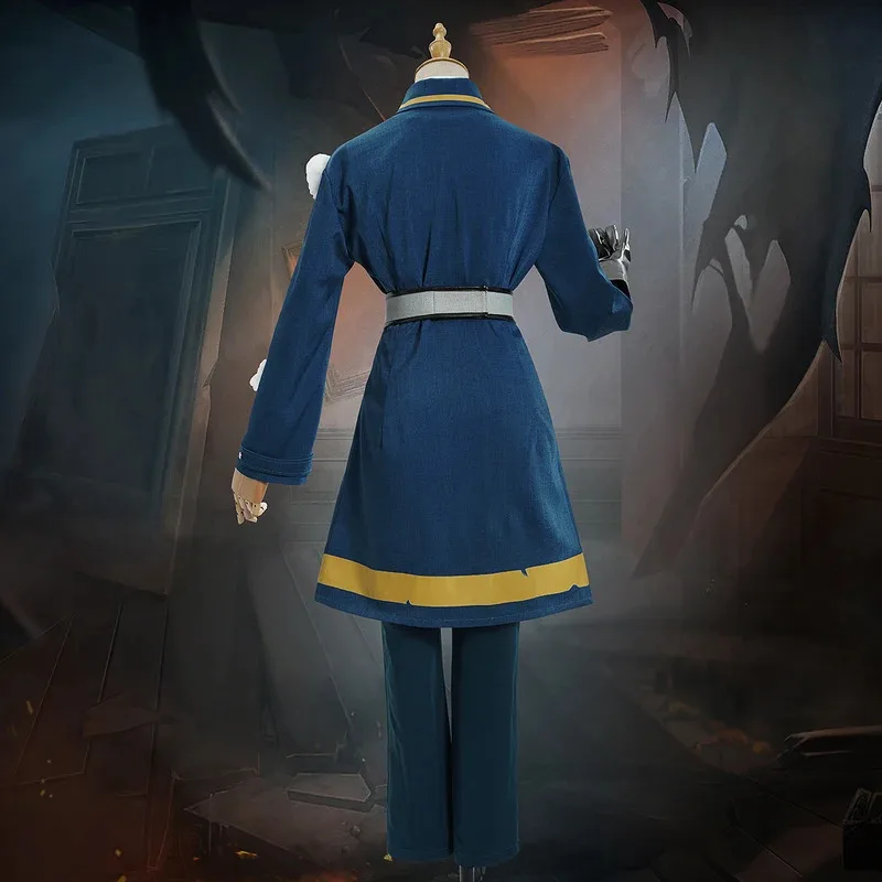 Games Identity V Fire Investigator Disfraz Peluca Zapatos Marca Florian Cosplay Para Ognissos Navidad Traje de juego de rol para hombre; 2k,j'x.