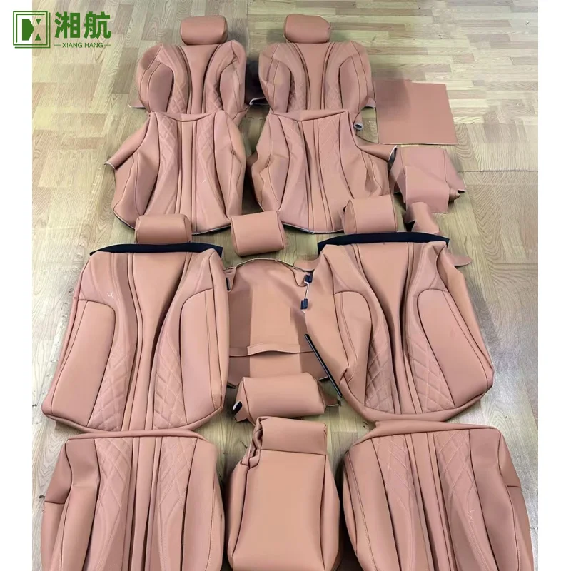 Suitablefor the 2008 Mercedes-Benz S-Class Custom High-end Luxury Napa Leather Seat Covers
