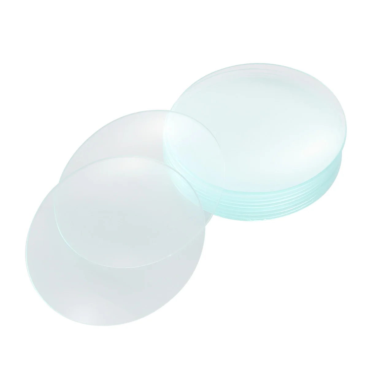 

10Pcs 75mm Glass Watch Glass for Holding PH Tester Temporary Beakers Dishes Beaker Cover Evaporating Dish