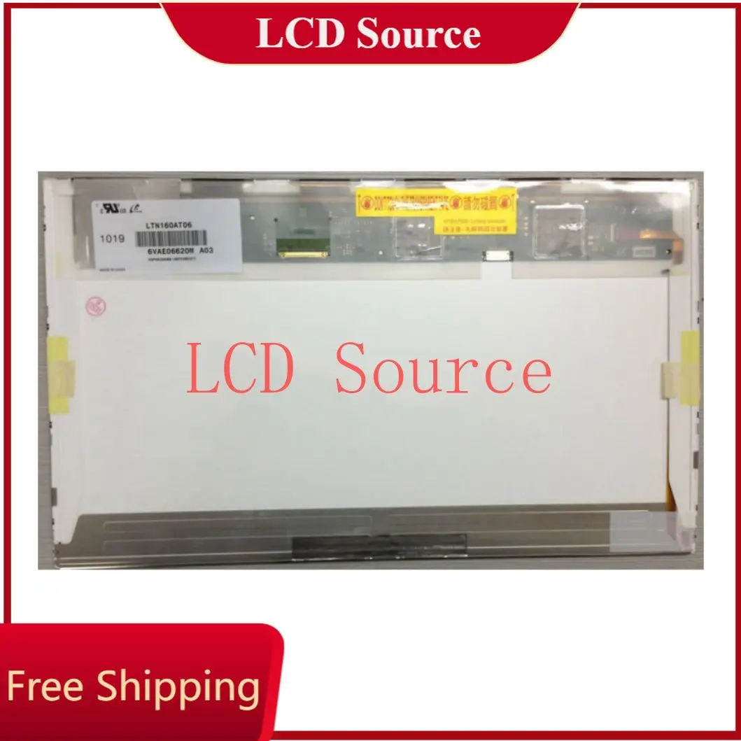 

LTN160AT06 A01 B01 W01 H01 U01 U02 U03 Laptop LCD Display Panel fit HSD160PHW1 16.0