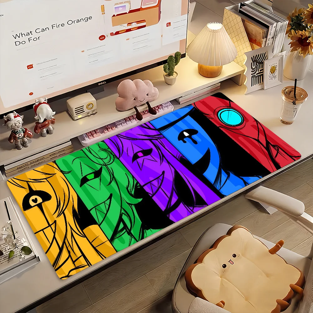 

Коврик для мыши Game the Freak C-Circus, нескользящий, резиновый, для геймеров, балансирующий, компьютерный коврик, декоративный настольный коврик, для ноутбука, офисный, большой