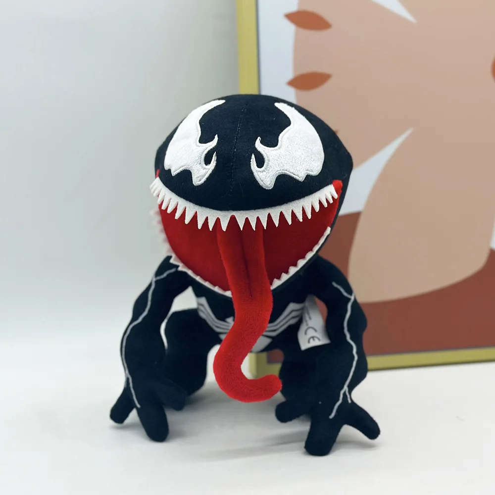 Marvel Venom the Last Dance 21 cm Rana Symbiote Peluche Bambola Morbido e abbracciabile Regalo da collezione per i fan