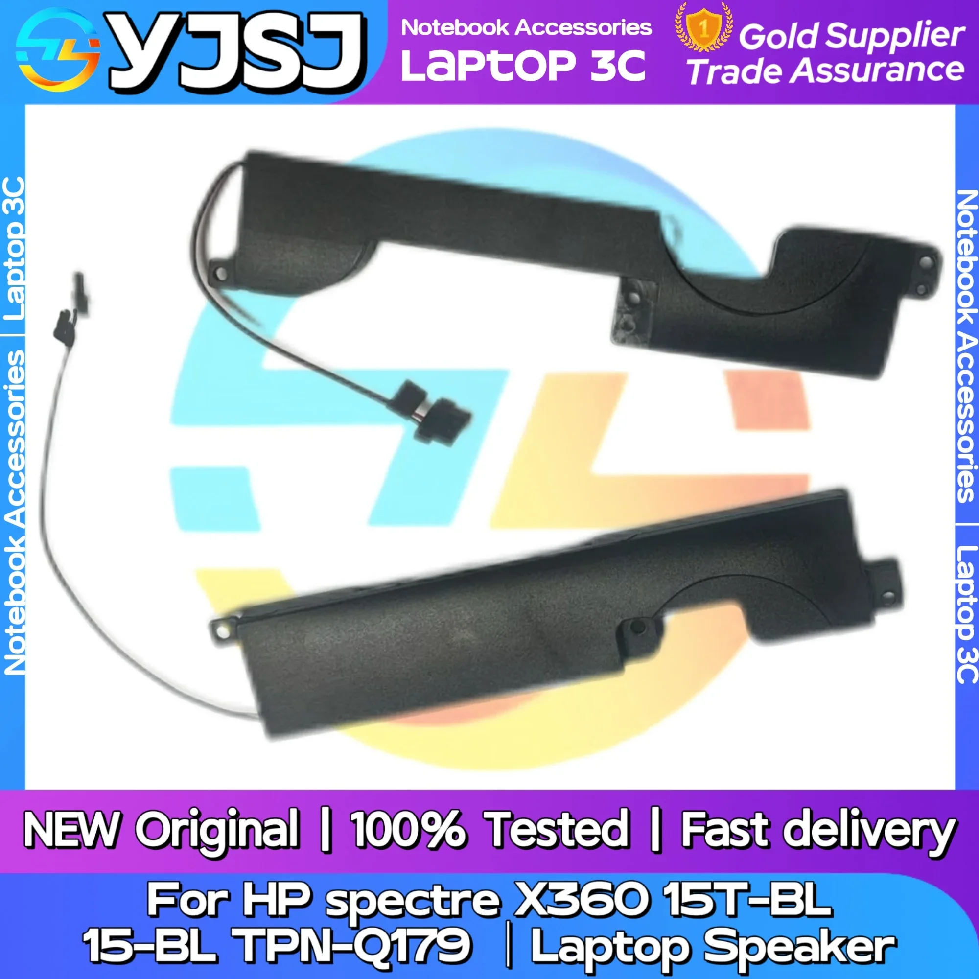 New Original Laptop Notebook Audio Speaker For HP spectre X360 15T-BL 15-BL TPN-Q179 built-in speaker horn audio 39X32SATP