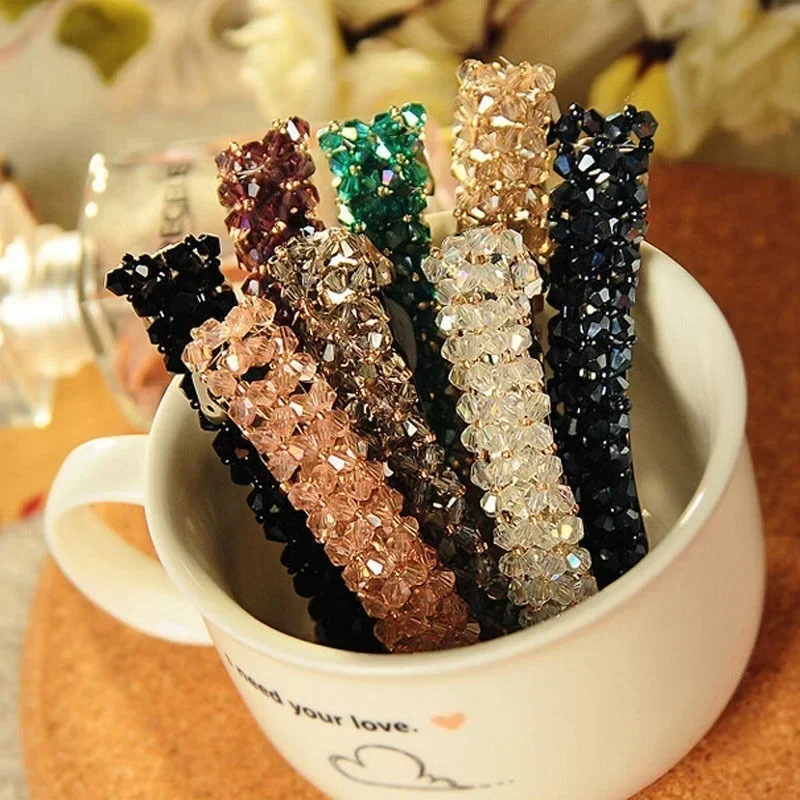 

Women Summer Fashion Creative Delicate Fashion Headwear Handmade Full Crystal Hair Clip Barrette Hairpin Accessories Gifts