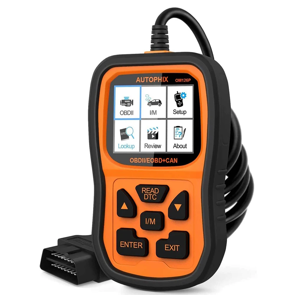 Autophix OM126P OBD2 Scanner Code Reader EOBD JOBD Universal OBD2 Car Engine Analyzer Automotive Scanner Scan Tools