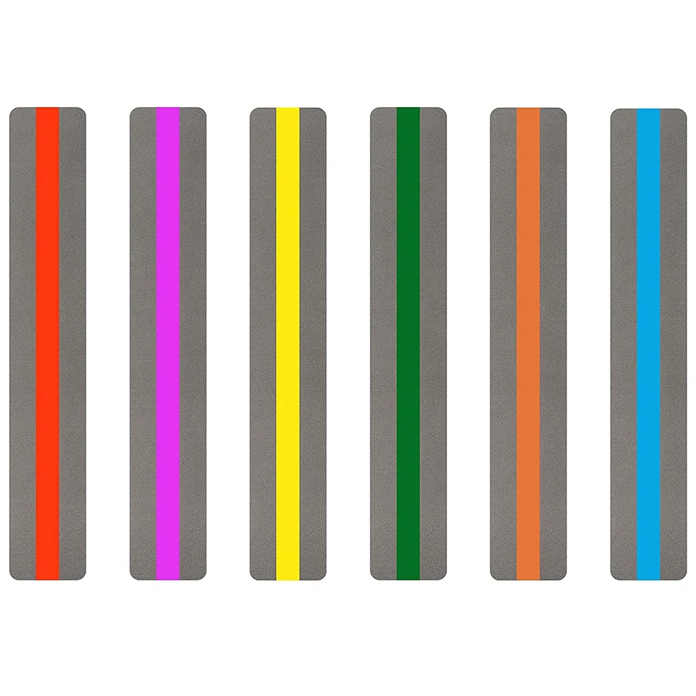12 pezzi strumenti di lettura colorati per bambini strumenti ADHD strumenti dislexia strisce guida di lettura strumento di lettura della velocità