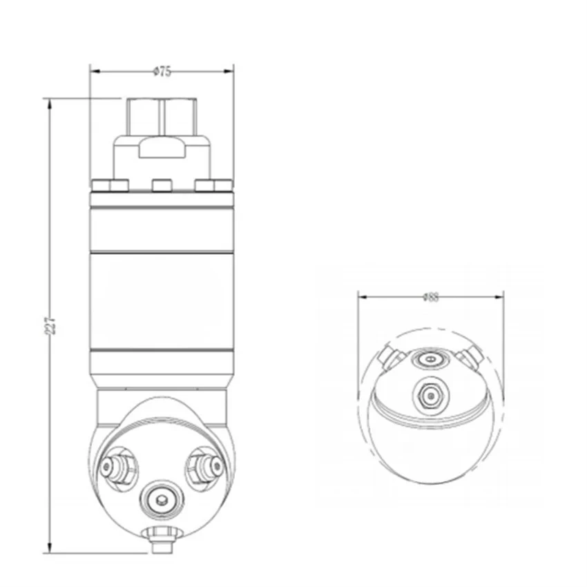 High Pressure Rotating Cleaning Nozzle for Garbage Bin Cleaning