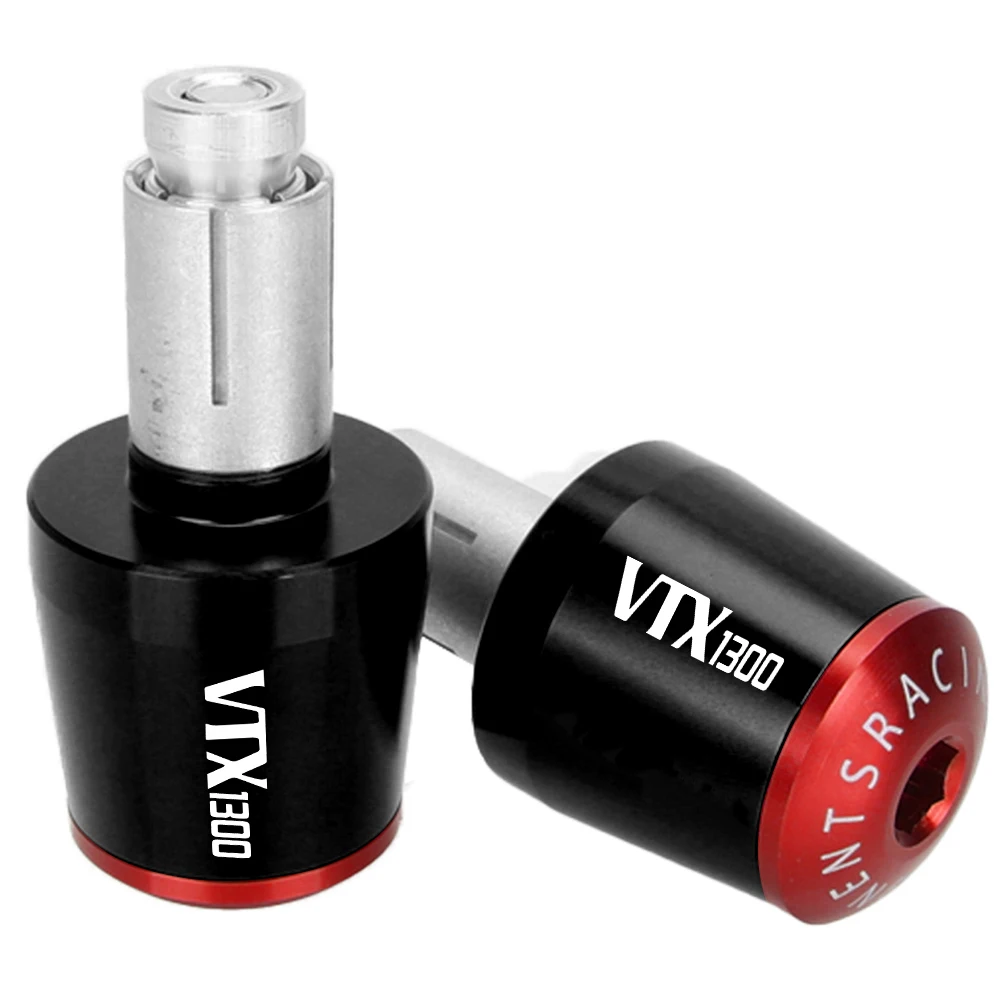 

For Honda VTX1300 2003-2010 CNC Aluminium Motorcycle Accessories Handlebar Grips Bar Ends Cap Counterweight Plug Slide Cover