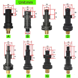 Plastic Adapter Foam Nozzle Fitting Adapter Snow Foam Lance for Karcher Bosche Sterwins Champion Stihl High Pressure Washer