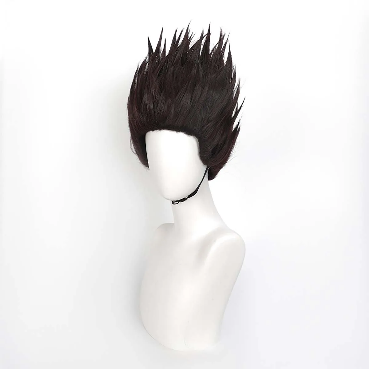 Halloween Party Props Mannen Anime Sakamoto Dagen Heisuke Mashimo Cosplay Donkerbruin Haar Pruik