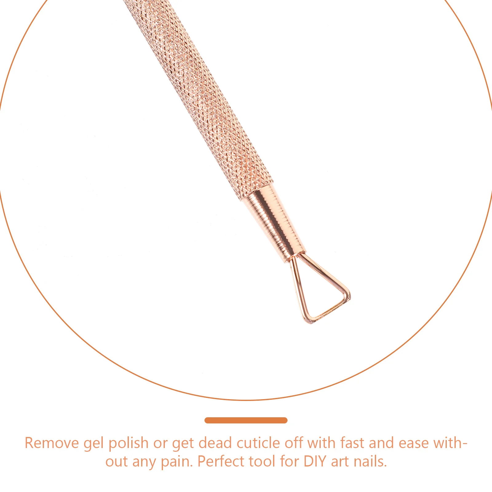 

4Pcs Stainless Steel Nail Gel Remover Cuticle Pusher for DIY Manicure Pedicure Nail Art Pusher