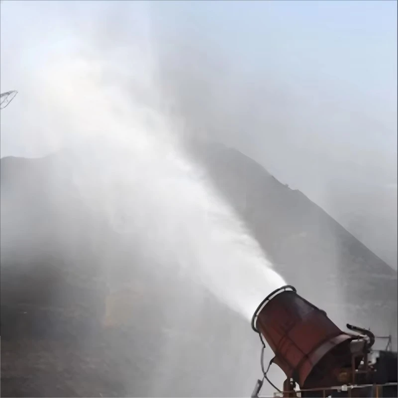 Sprinklers Agriculture Irrigation System 90m Trailer Fog Suppression Cannon Mist Water Cannon Sprayer Machine
