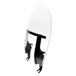 Motorcycle QUICK DETACH Front Clear Detachable Windscreen Windshield For Harley Softail Slim S FLSS Fat Boy S FLSTFBS Deluxe FLS