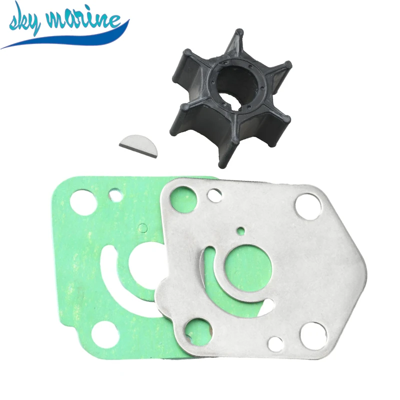 17400-93951 Water Pump Impeller Repair Kit For Suzuki Outboard DF9.9 DF15 DT9.9 DT15 Motor 17400-93951 18-3256