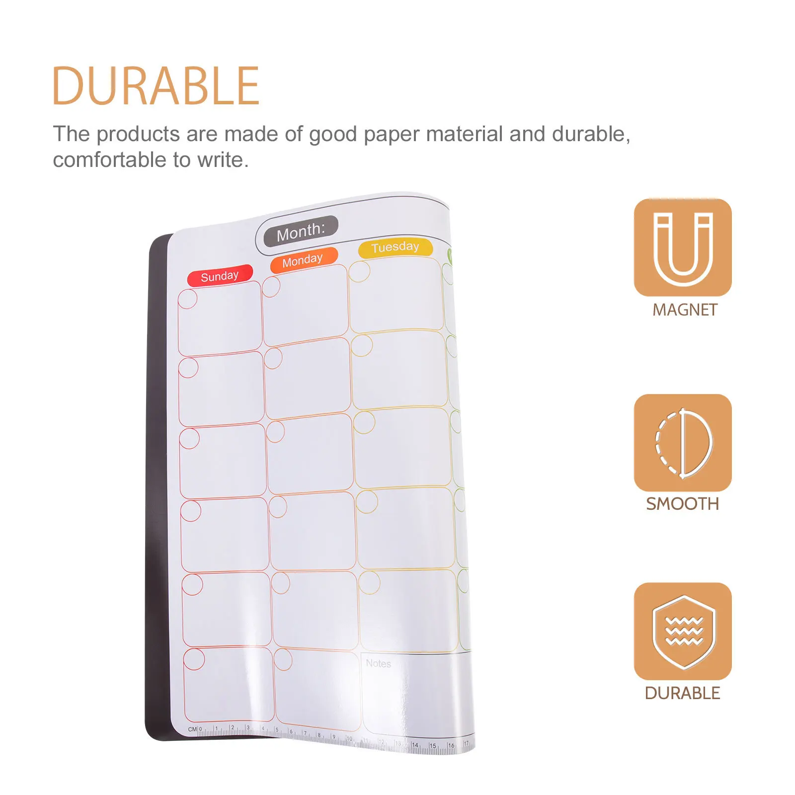 سبورة بيضاء مغناطيسية للحيوانات الأليفة قابلة للإزالة للثلاجة، خزانة حديدية، منظم مكتب، لوحة رسائل محمولة لتزيين المطبخ #1