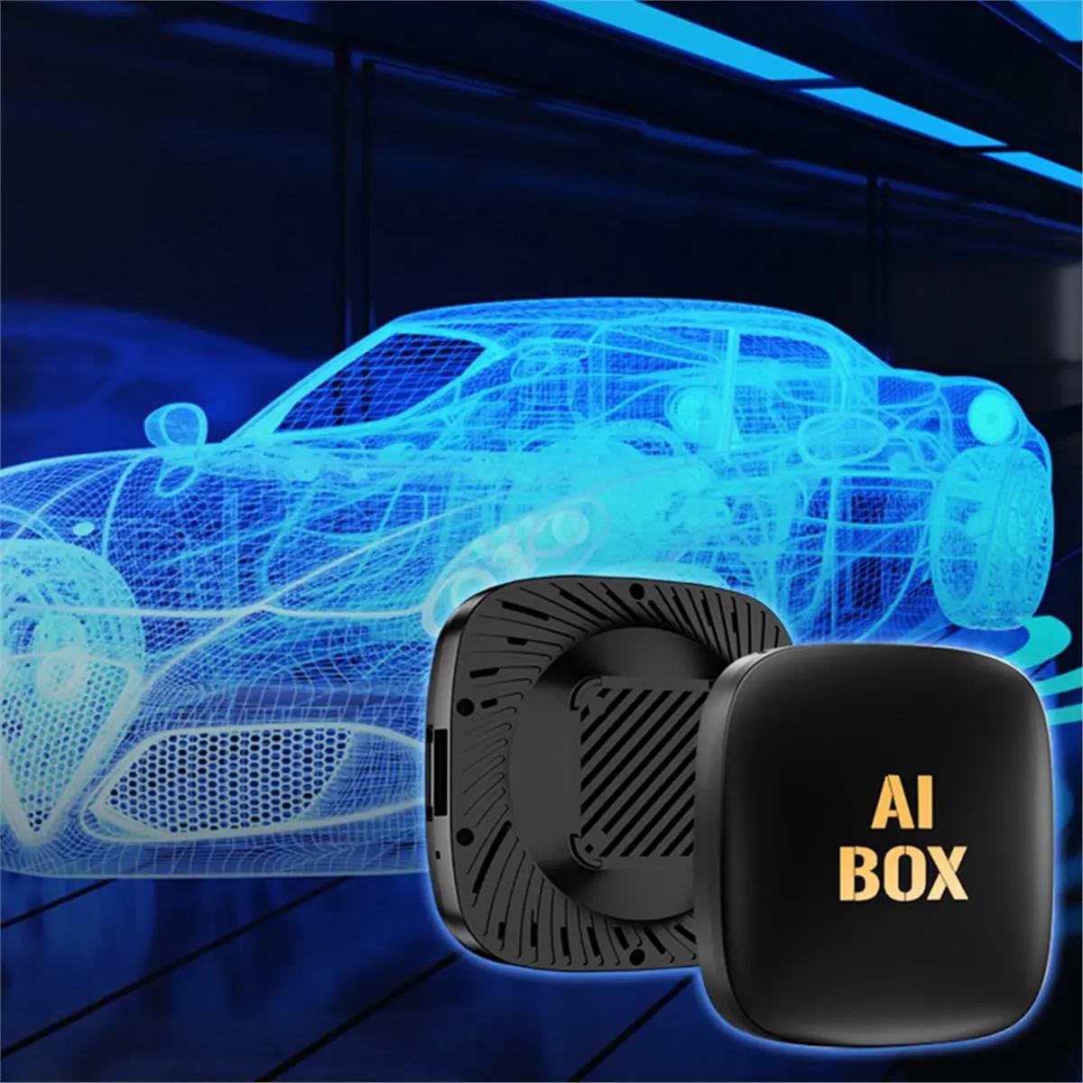 A86G NEW  Wireless CarPlay Ai Box Android Auto/Carplay/Android 13 Smart TV Box WiFi6 Wireless Car Adapter 2+32G