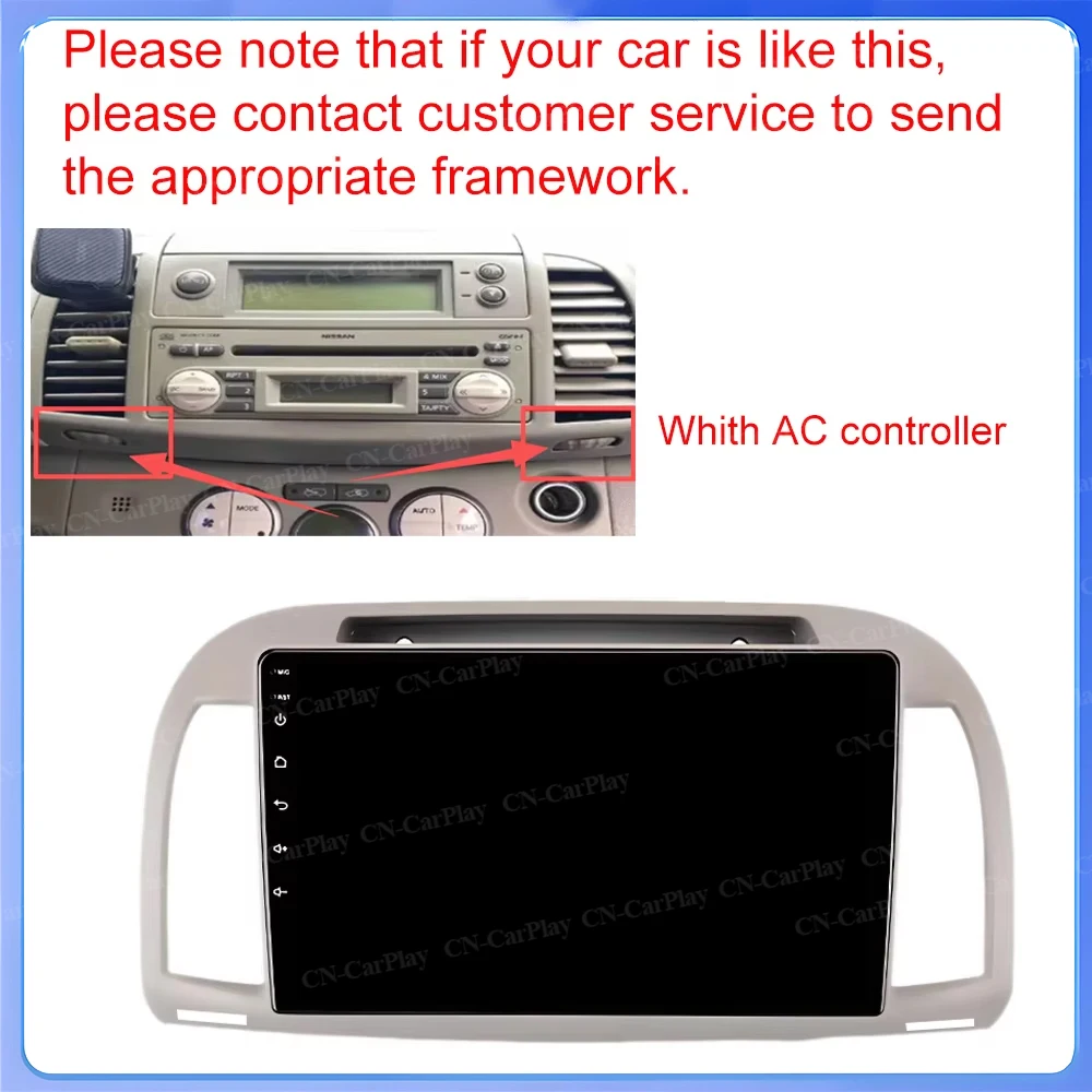 Car Radio For Nissan March Micra K12 2002 2003 2004 2005 2006 2007 -2010 Android 16 Multimedia Video Player Navigation Stereo 5g