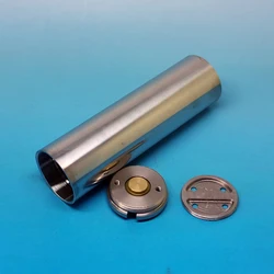 Replacement 18650 Battery Tube 304 Stainless Steel for DIY Mod Accessory