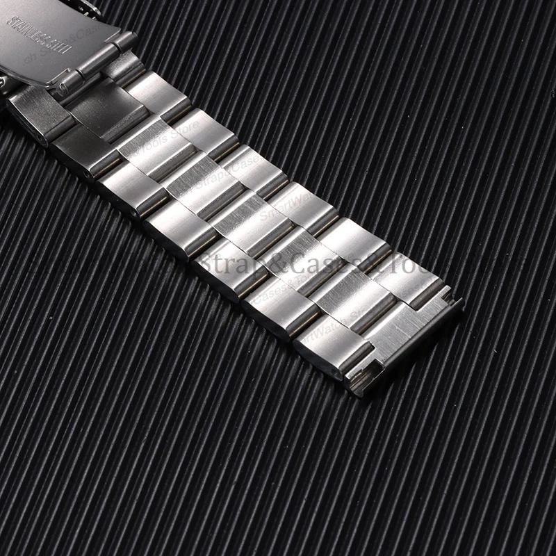 Solid Stainless Steel Watch Straps Quick Release Watchband 18/19/20/21/22/23/24/26mm for Seiko SKX007/009 replacement Bracelet